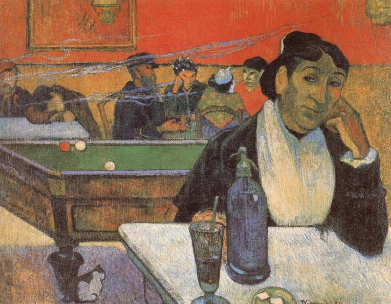 Paul Gauguin Night Cafe in Arles France oil painting art